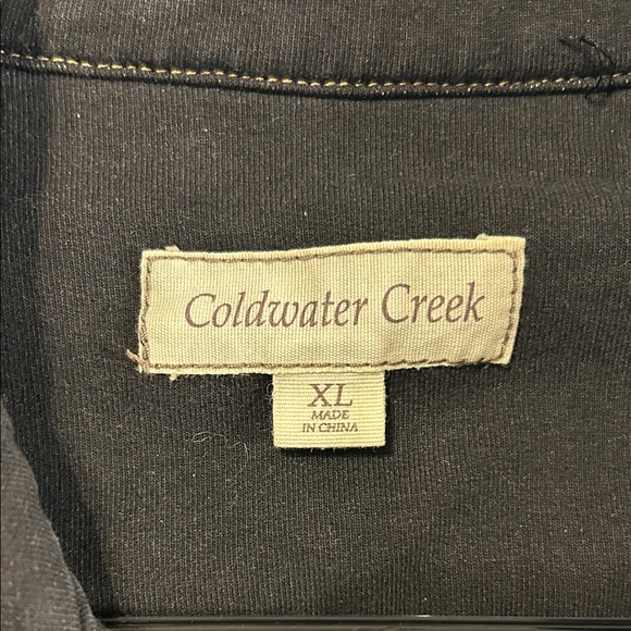 Coldwater Creek Women's Black Jacket - Picture 3 of 5